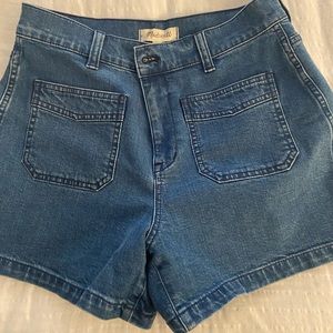 Madewell denim shorts size 29